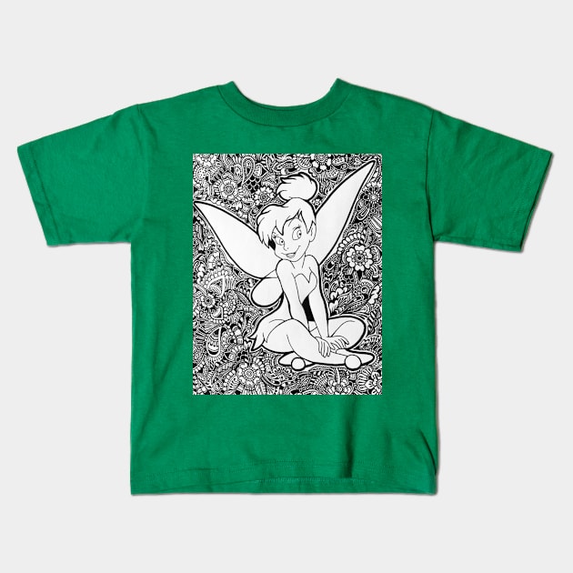 Sassy Pixie Kids T-Shirt by byjamierose